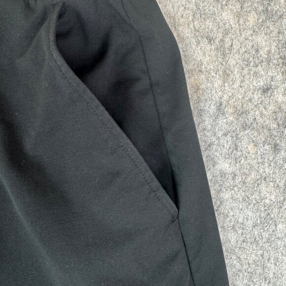 Uniqlo Mens Black Joggers Sz S Tapered Pockets AIRism Activewear Lightweight - Picture 8 of 12